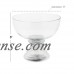 Decmode Contemporary 8 X 9 Inch Clear Glass Pedestal Bowl   569682967